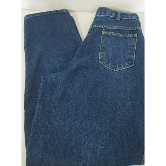 Picket Post Jeans 28/30 High Waist Denim Mom Tapered Leg Retro Vtg 80s USA - Picture 1 of 10